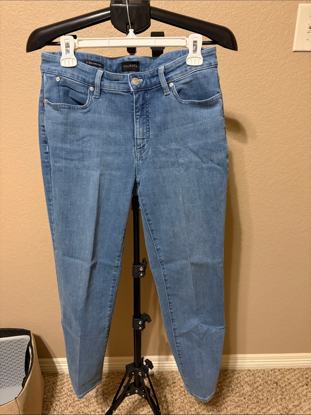 Talbots Skinny Jeans in Light Blue Wash